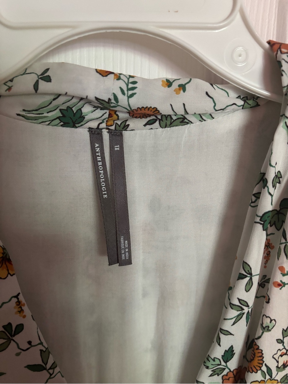 Anthropologie Maeve Floral Tommie dress 1X - Picture 6 of 6
